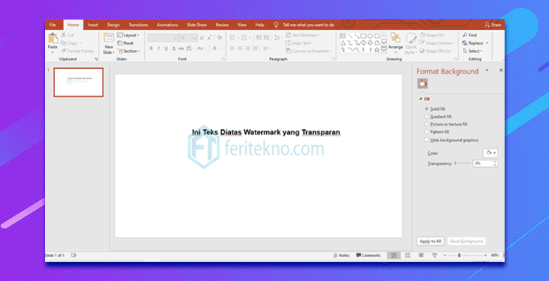 Detail Cara Membuat Gambar Di Ppt Transparan Nomer 13