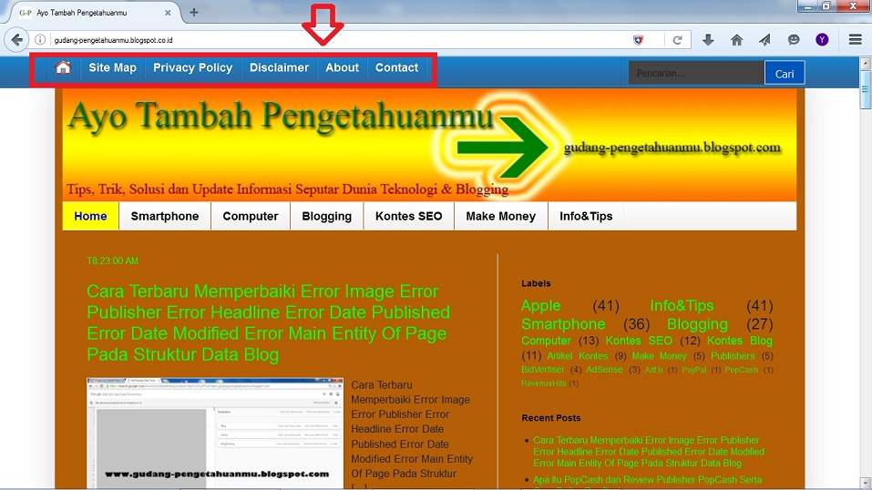 Detail Cara Membuat Gambar Header Blog Nomer 18