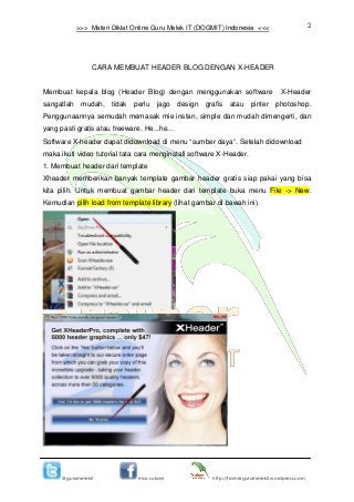 Detail Cara Membuat Gambar Header Blog Nomer 43