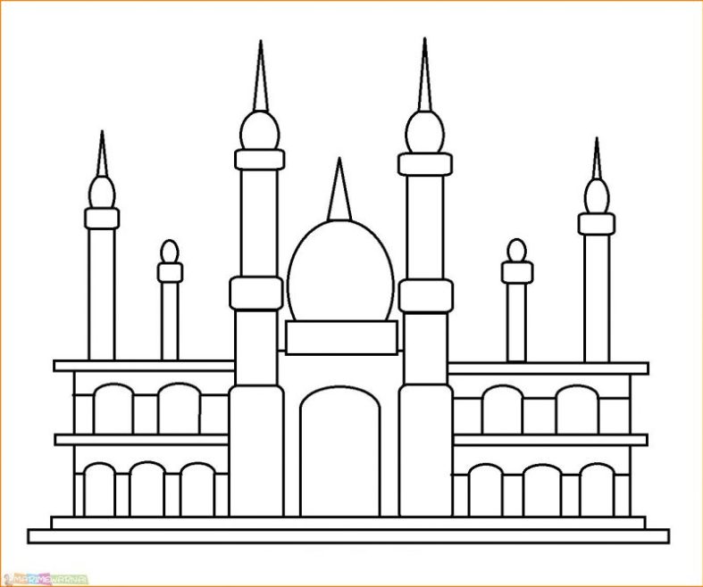 Detail Cara Membuat Gambar Masjid Nomer 18