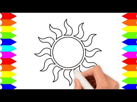 Detail Cara Membuat Gambar Matahari Nomer 4