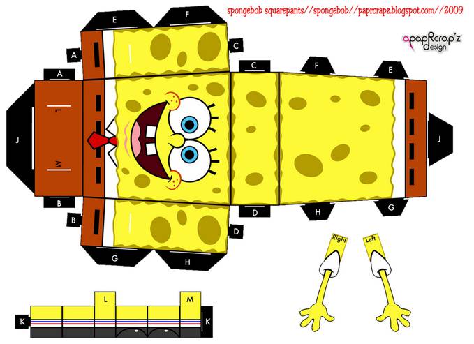 Detail Cara Membuat Gambar Spongebob Nomer 28