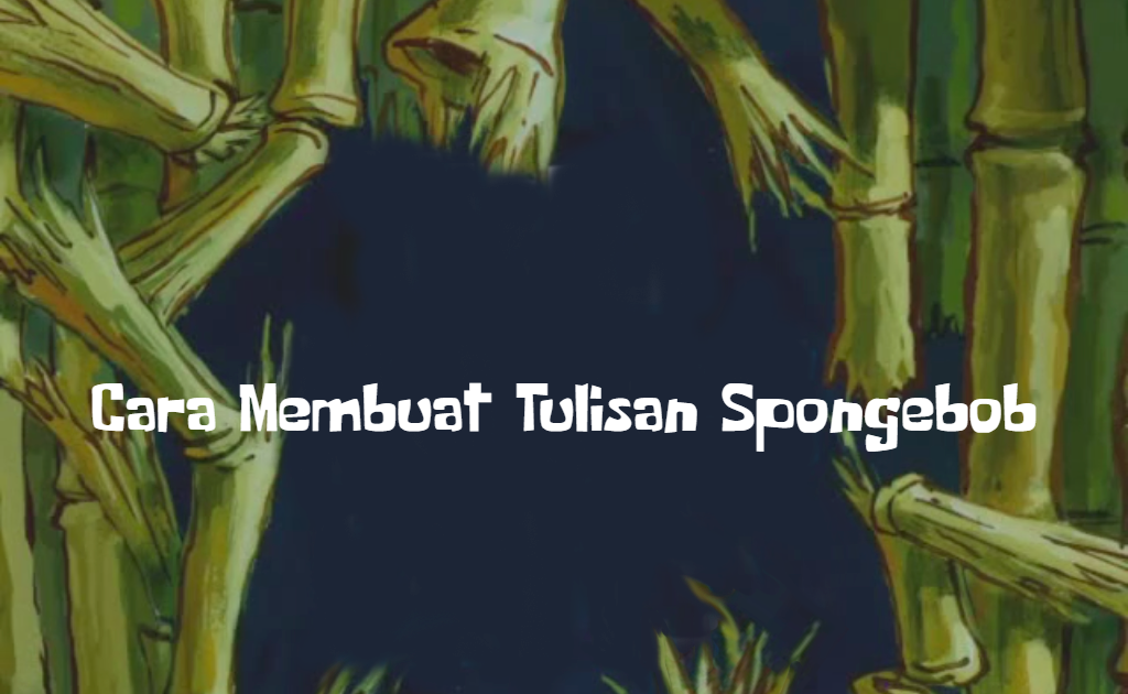 Detail Cara Membuat Gambar Spongebob Nomer 43