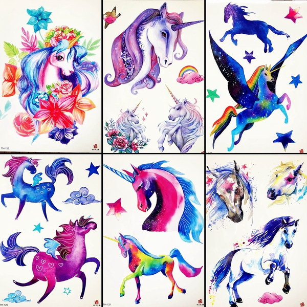 Detail Cara Membuat Gambar Unicorn Nomer 22