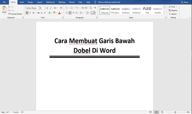 Detail Cara Membuat Garis Di Kop Surat Nomer 15