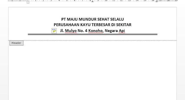 Detail Cara Membuat Garis Di Kop Surat Nomer 4