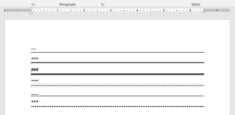 Detail Cara Membuat Garis Dibawah Kop Surat Nomer 41