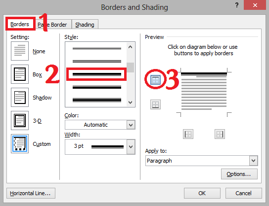 Detail Cara Membuat Garis Kop Surat Di Word Nomer 14