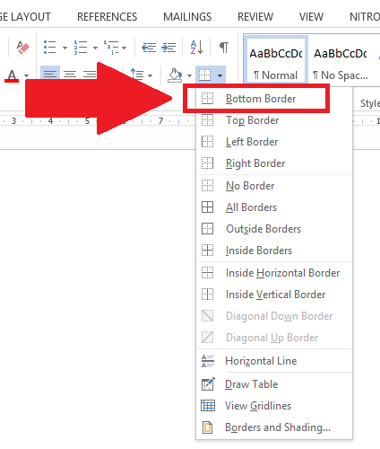 Detail Cara Membuat Garis Kop Surat Di Word Nomer 7