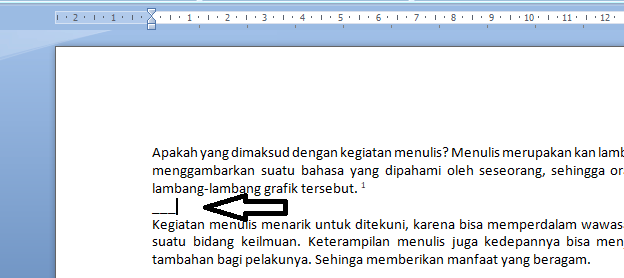 Detail Cara Membuat Garis Seperti Buku Di Word Nomer 53