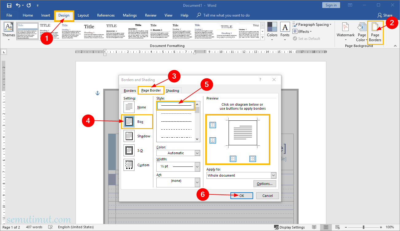 Detail Cara Membuat Garis Seperti Buku Di Word Nomer 9