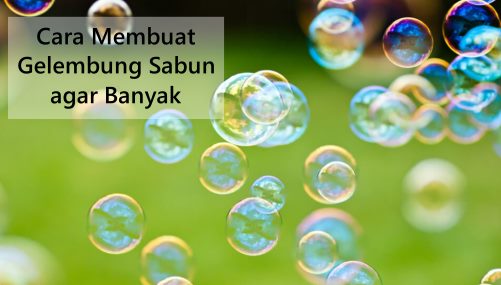Detail Cara Membuat Gelembung Dari Sabun Nomer 21