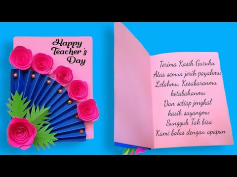 Cara Membuat Greeting Card Untuk Hari Guru - KibrisPDR