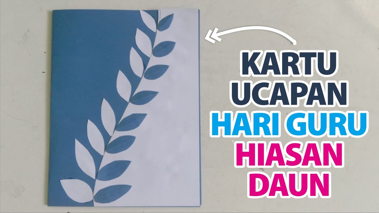 Detail Cara Membuat Greeting Card Untuk Hari Guru Nomer 20