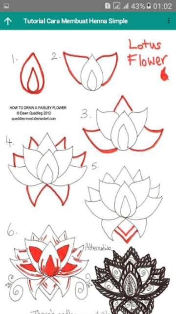 Detail Cara Membuat Henna Simple Nomer 14