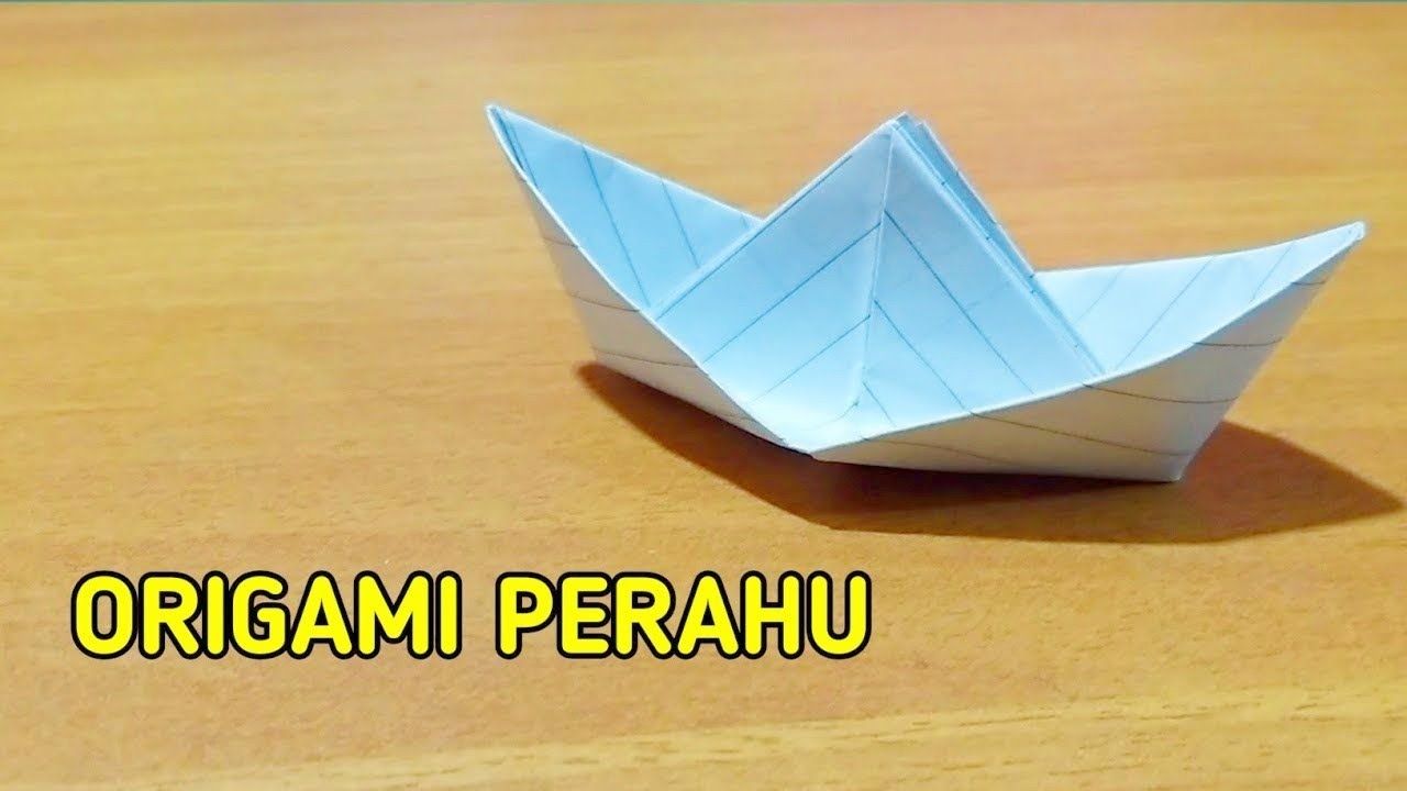 Cara Membuat Kapal Dari Kertas Buku - KibrisPDR