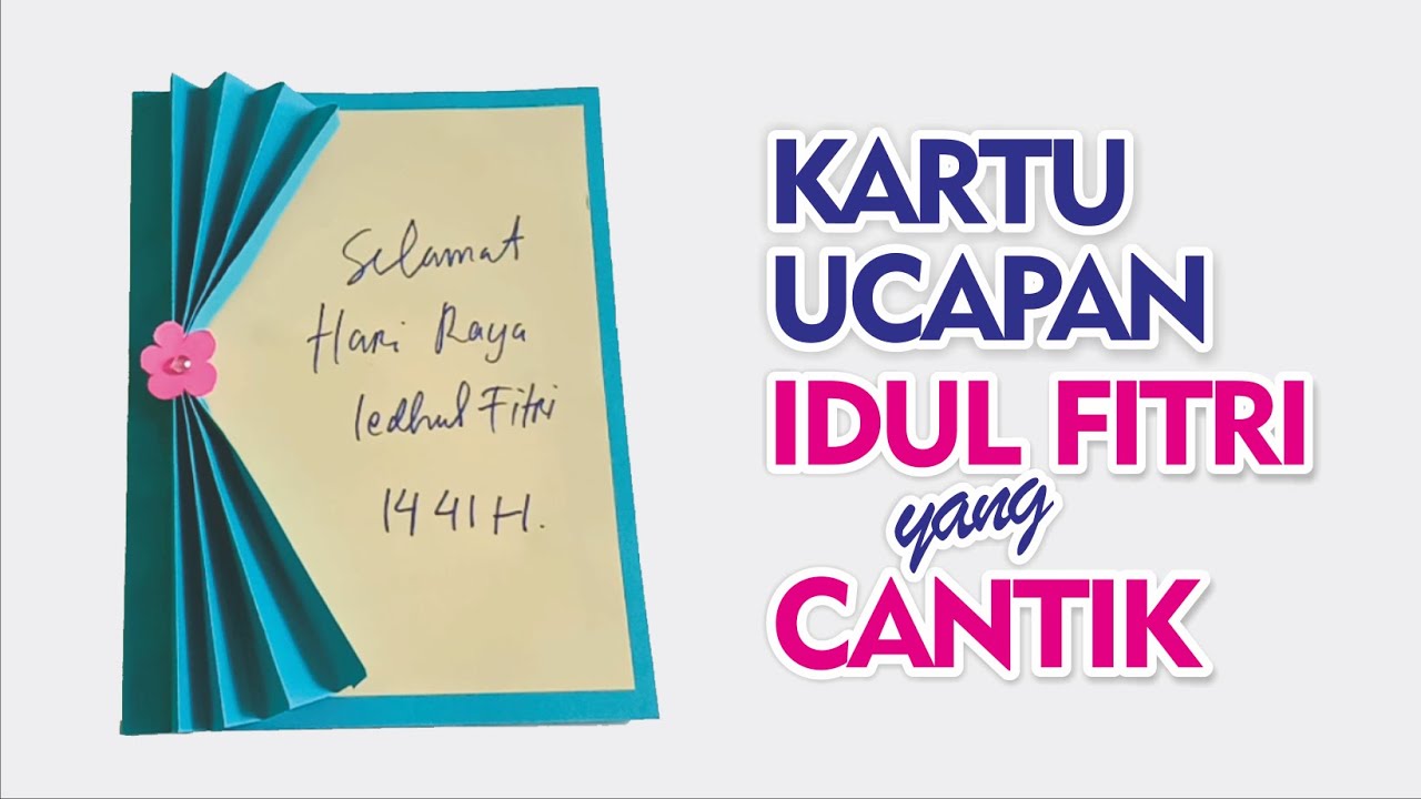 Cara Membuat Kartu Ucapan Lebaran Dengan Foto - KibrisPDR