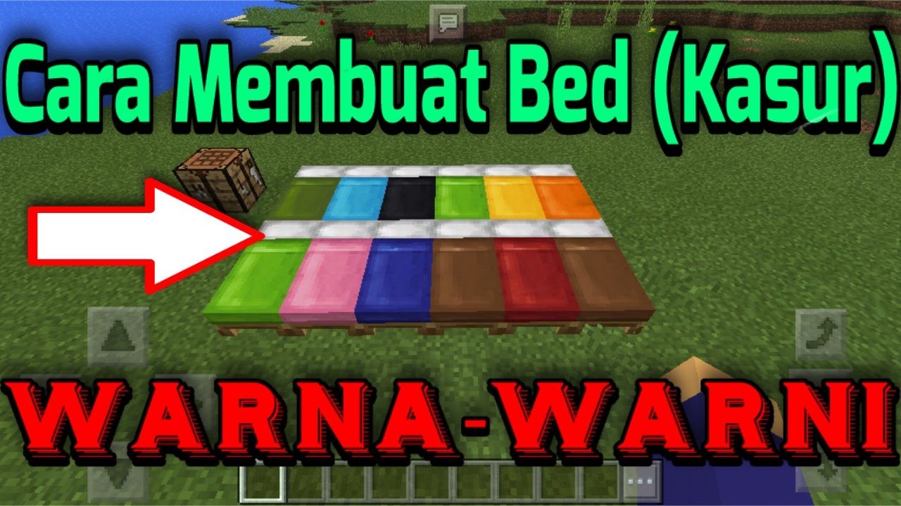 Detail Cara Membuat Kasur Di Minecraft Nomer 13