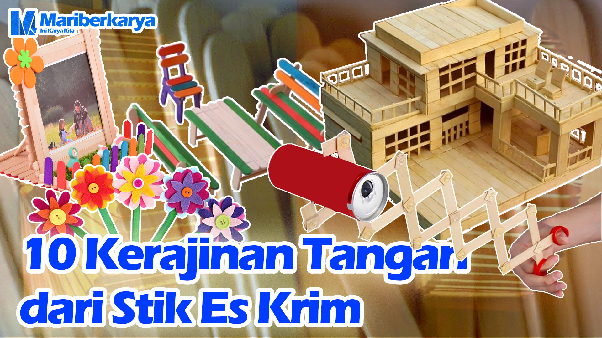 Detail Cara Membuat Kerajinan Tangan Rumah Dari Stik Es Krim Nomer 34