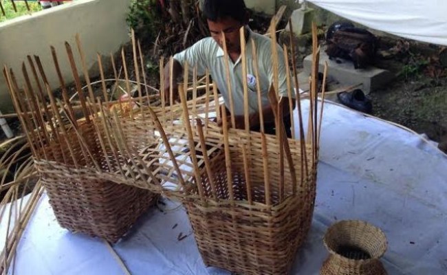 Detail Cara Membuat Keranjang Dari Bambu Nomer 13