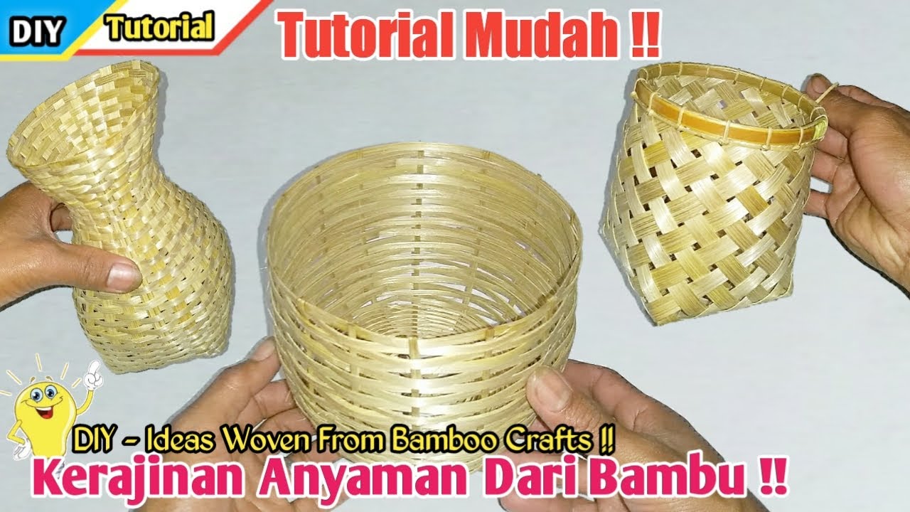 Detail Cara Membuat Keranjang Dari Bambu Nomer 4