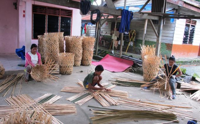 Detail Cara Membuat Keranjang Dari Bambu Nomer 31