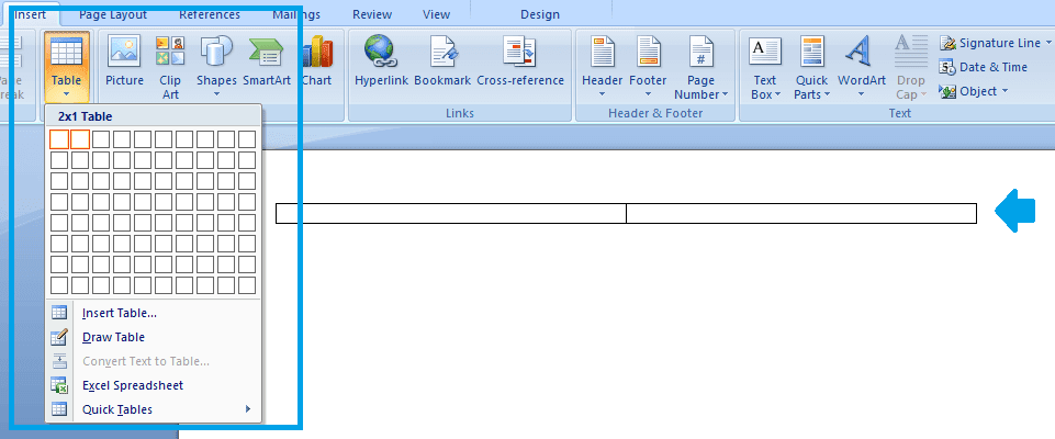 Detail Cara Membuat Kop Surat Word 2007 Nomer 8
