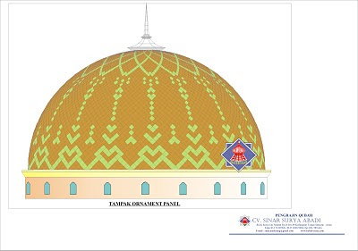 Detail Cara Membuat Kubah Masjid Dari Kardus Nomer 12