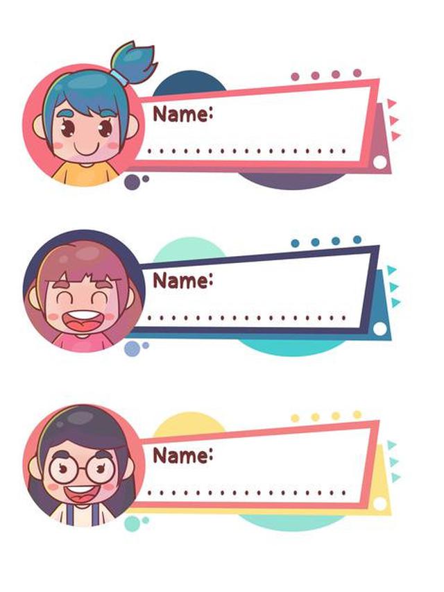 Detail Cara Membuat Label Nama Anak Bergambar Nomer 5