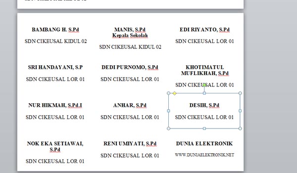 Detail Cara Membuat Label Nama Untuk Buku Pelajaran Nomer 46