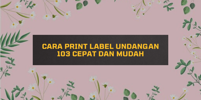 Detail Cara Membuat Label Undangan 103 Nomer 32