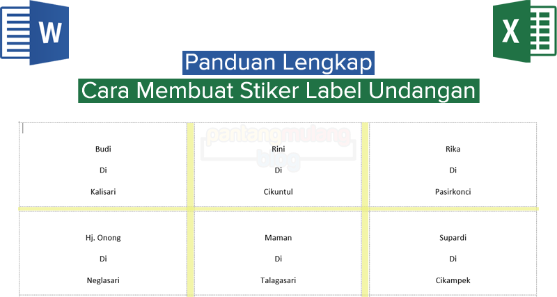 Detail Cara Membuat Label Undangan 103 Nomer 52