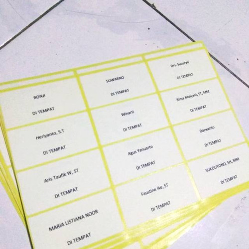 Detail Cara Membuat Label Undangan Bermotif Nomer 18