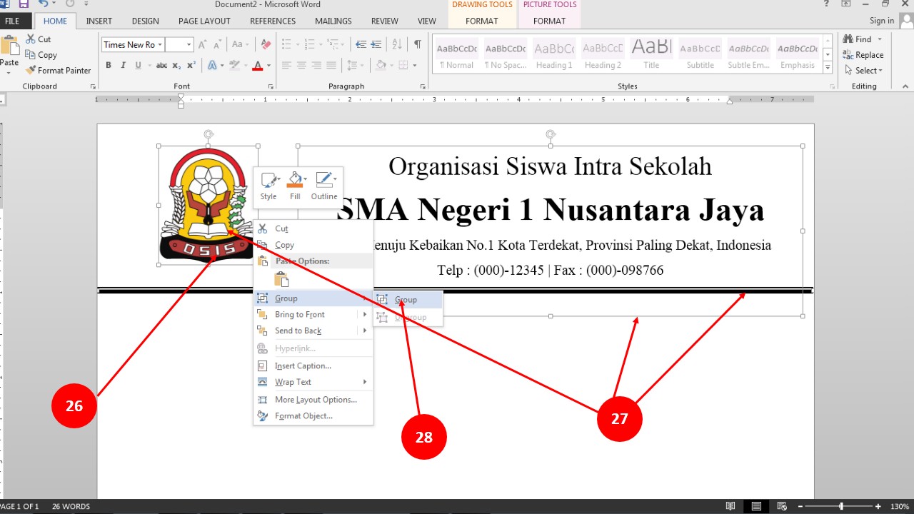 Detail Cara Membuat Logo Surat Nomer 18