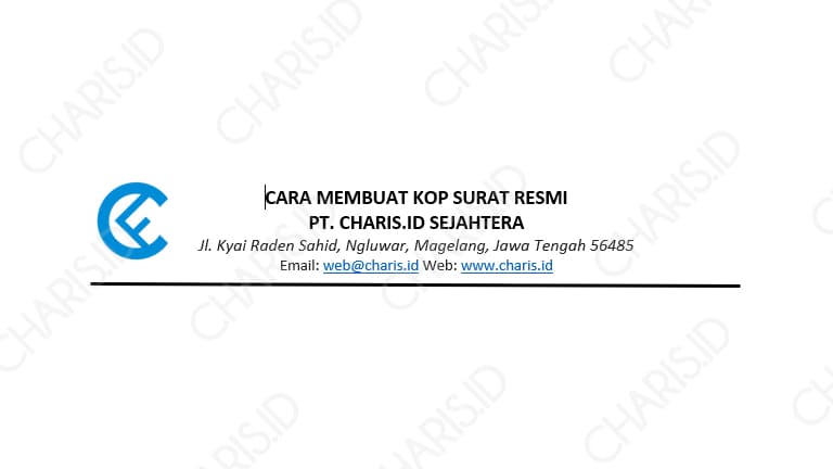 Detail Cara Membuat Logo Surat Nomer 41