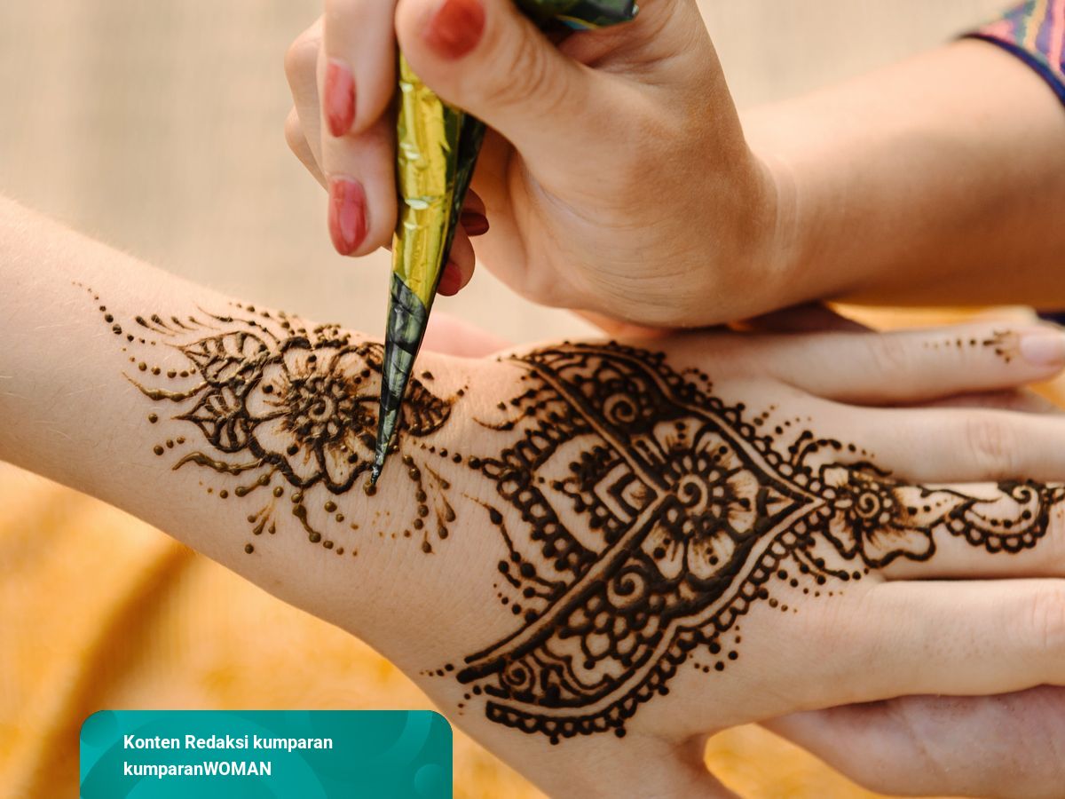 Detail Cara Membuat Lukisan Henna Di Tangan Yang Mudah Nomer 37