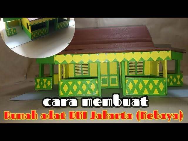 Detail Cara Membuat Maket Rumah Adat Nomer 16