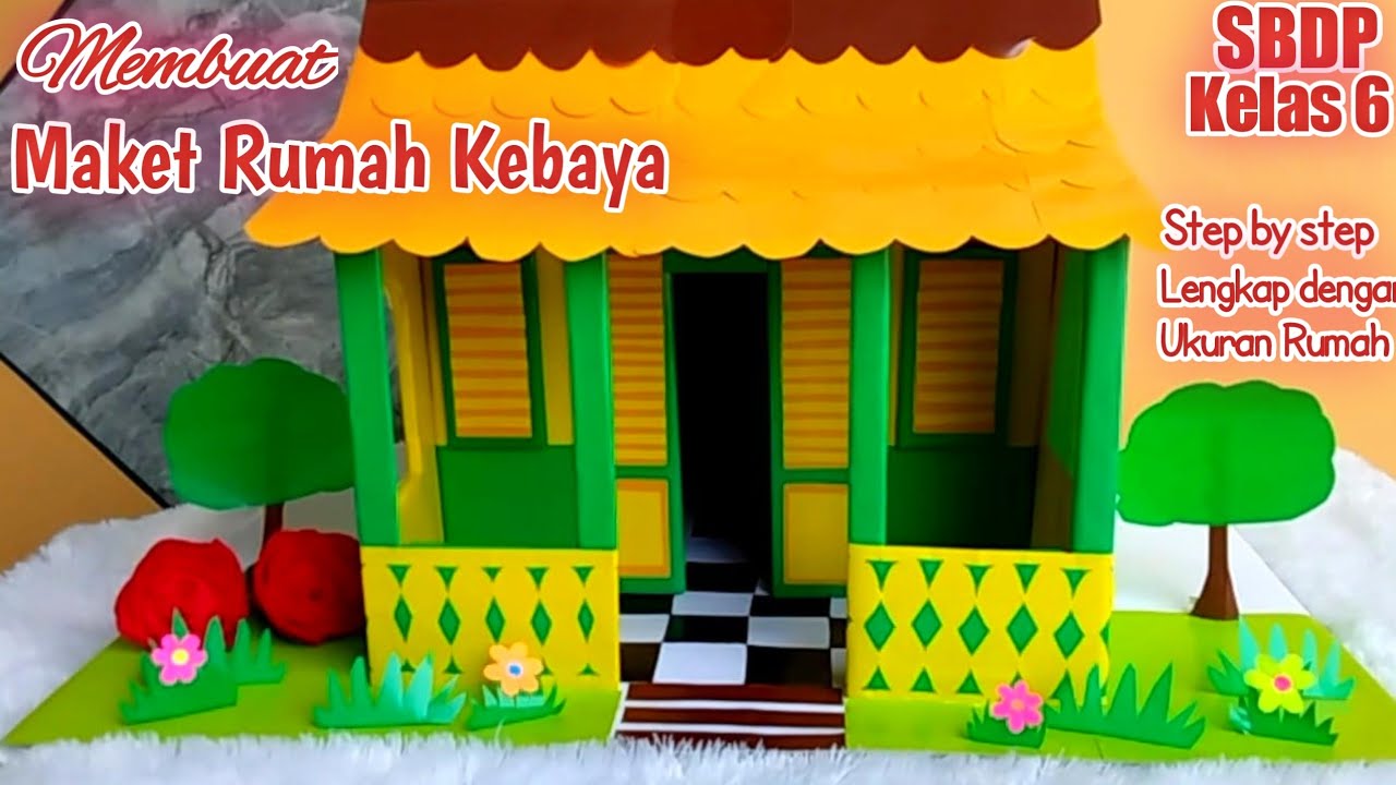 Detail Cara Membuat Maket Rumah Adat Nomer 3