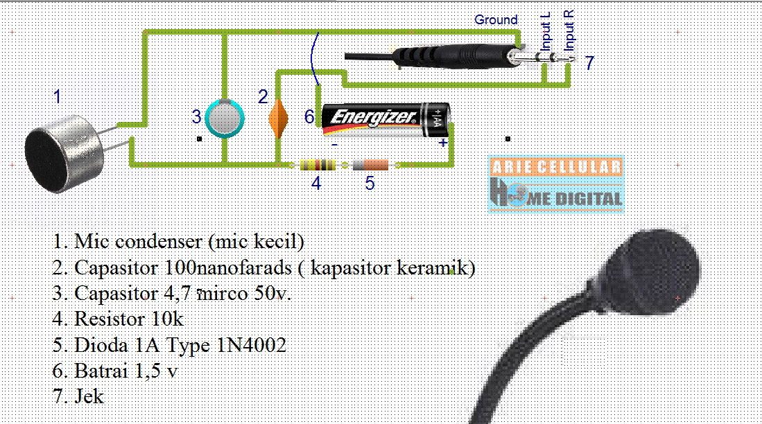 Detail Cara Membuat Mik Kondensor Nomer 4