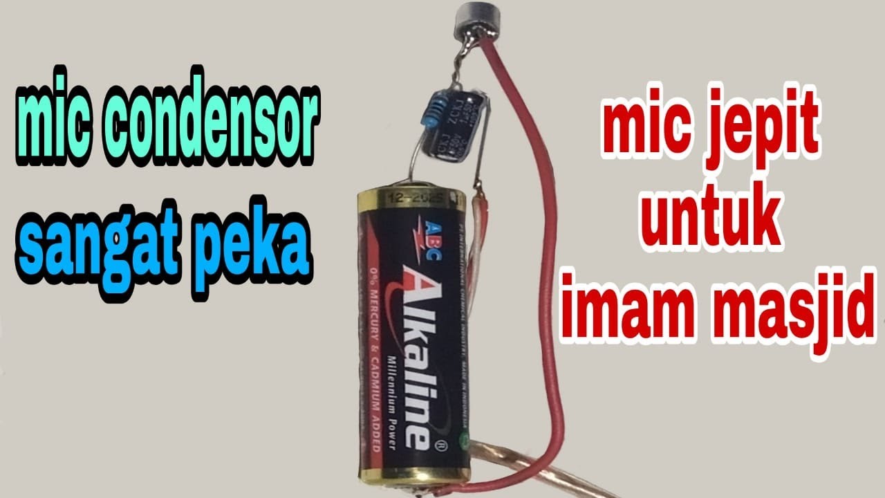 Detail Cara Membuat Mik Kondensor Nomer 6