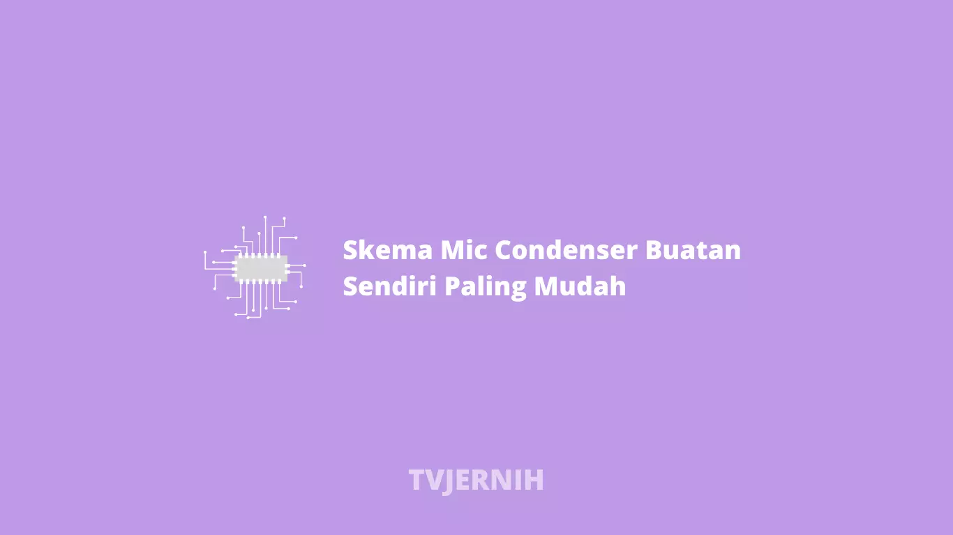 Detail Cara Membuat Mik Kondensor Nomer 45