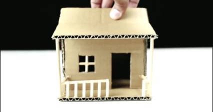 Detail Cara Membuat Miniatur Rumah Dari Kardus Nomer 6