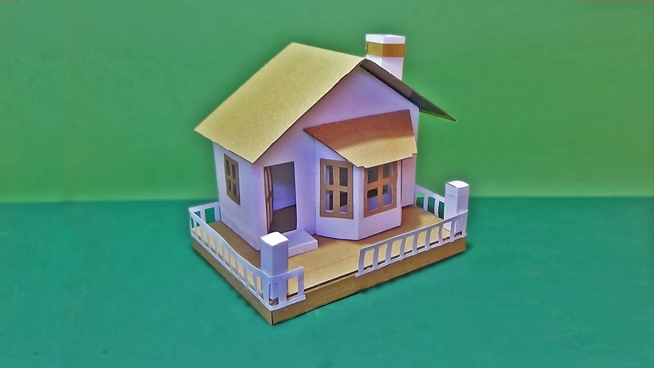 Detail Cara Membuat Miniatur Rumah Dari Karton Tebal Nomer 19