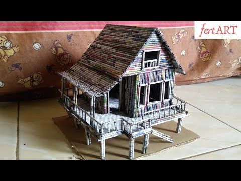 Detail Cara Membuat Miniatur Rumah Dari Kertas Karton Nomer 28