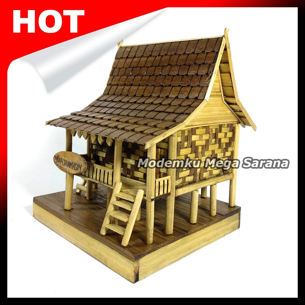Detail Cara Membuat Miniatur Rumah Sederhana Dari Bambu Nomer 17