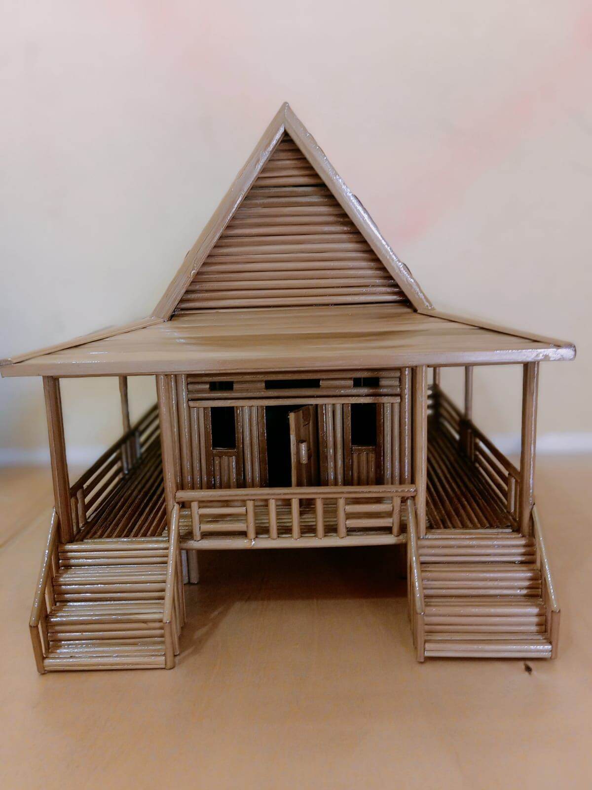 Detail Cara Membuat Miniatur Rumah Sederhana Dari Bambu Nomer 19