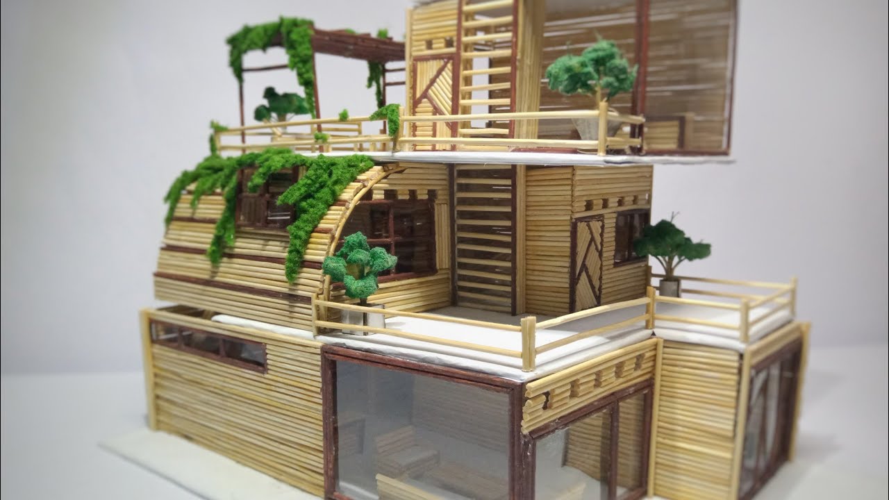 Detail Cara Membuat Miniatur Rumah Sederhana Dari Bambu Nomer 4