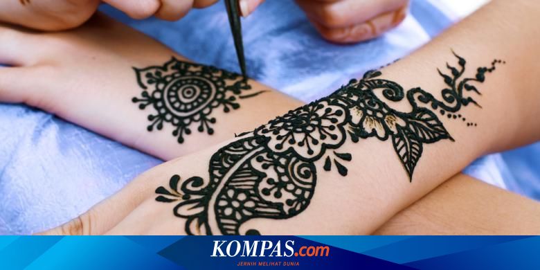 Detail Cara Membuat Motif Henna Di Tangan Nomer 7