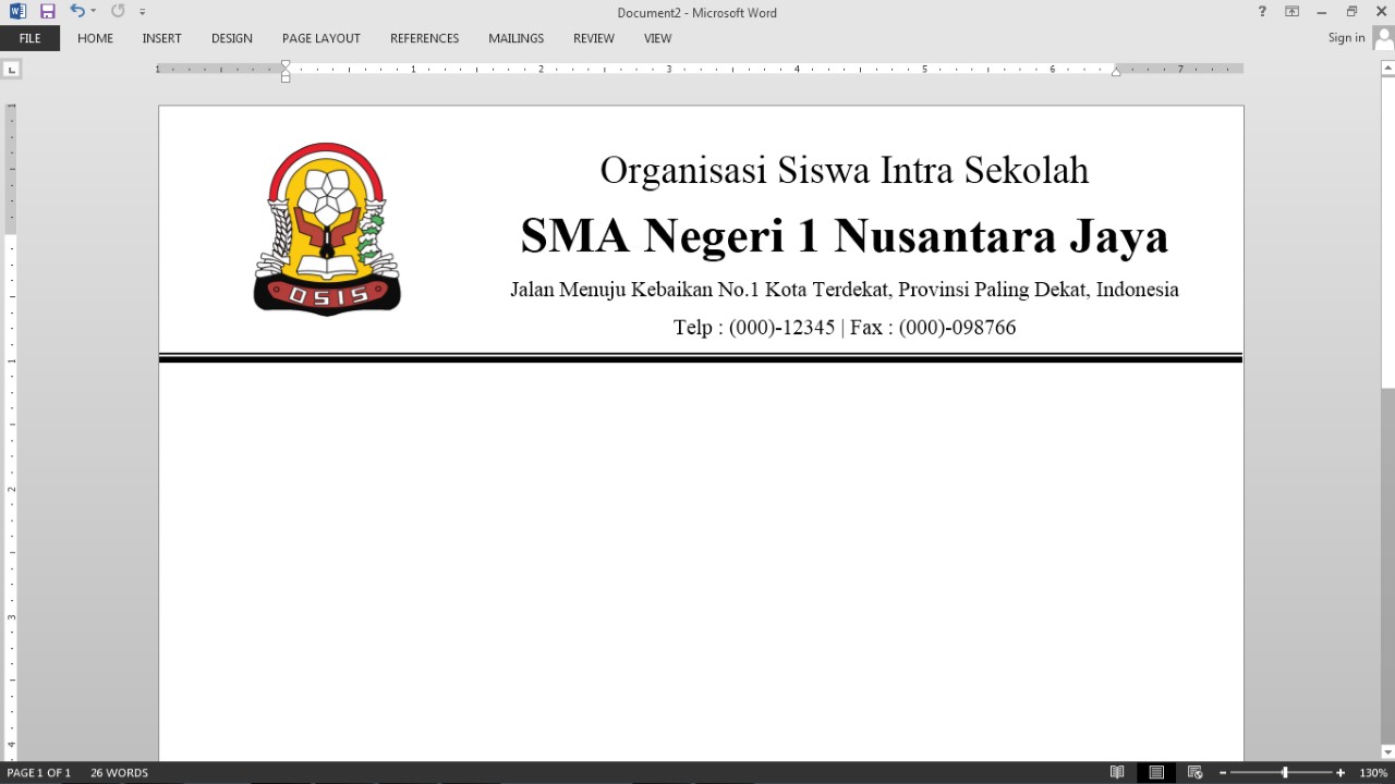 Detail Cara Membuat Nomor Kop Surat Nomer 45