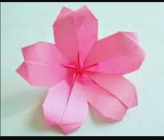 Detail Cara Membuat Origami Bunga Sakura Dengan Mudah Nomer 4